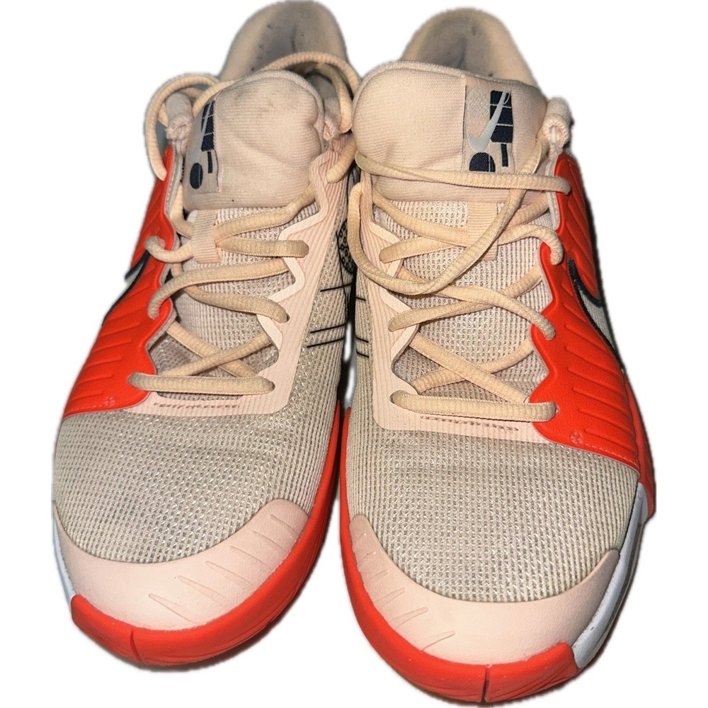 Nike Zoom Challenge Womens Size 9.5 Pickleball Shoes Orange White FQ4155 801 - Picture 2 of 7